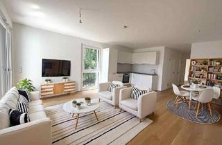 Wohnung kaufen in Flötzersteig, 1140 Wien, PROVISIONSFREI! Exklusives Wohnerlebnis am Flötzersteig, 1140: Moderne, perfekt aufgeteilte 3-Zimmer Wohnung mit S/W-Balkon! ERSTBEZUG!