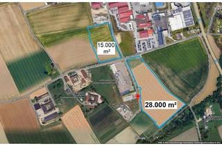 Grundstück zu kaufen in 4600 Thalheim bei Wels, an der Osttangente nahe Autobahnauffahrt Sattledt bis zu 40.000 m2 - WIEDER VERFÜGBAR