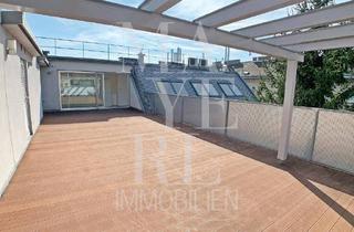 Maisonette mieten in 1190 Wien, erstklassige Dachterrassenwohnung mit großer Terrasse