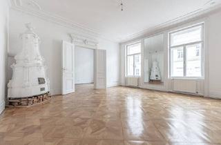 Wohnung kaufen in Schwarzspanierstraße, 1090 Wien, Wohn(t)raum nahe Votivkirche - 2 Stilaltbauwohnungen mit Verbindungspotenzial