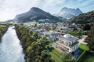 Wohnung kaufen in 6382 Kirchdorf in Tirol, Sensationelle, ruhige Lage: Erstbezug mit Gartenfeeling auf der Terrasse