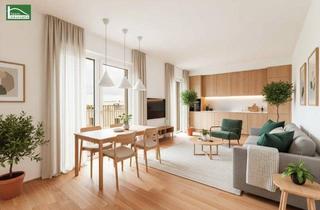 Wohnung kaufen in Gerasdorfer Straße 105, 1210 Wien, Neubauprojekt im Niedrig-Energie-Standard im grünen Hirschfeld – Naturnah wohnen - Provisionsfrei!