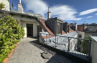 Wohnung mieten in Rooseveltplatz 4-5, 1090 Wien, Stilvoll wohnen am Rooseveltplatz: 4-Zimmer-Dachgeschoss mit Terrasse | Klimatisiert