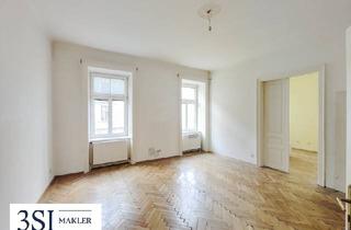 Wohnung kaufen in Rögergasse, 1090 Wien, Eckwohnung mit Südwest Ausrichtung und vielseitigem Gestaltungspotential im Servitenviertel