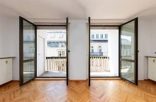 Wohnung kaufen in Oper, Operninghof, Kärntnerstraße, Ring, Karlsplatz, Musikverein, Wien Museum, 1010 Wien, Für Musikliebhaber und Wienliebende: Ikonische Eigentumswohnung mit Loggia zwischen Oper und Musikverein