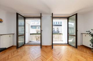 Wohnung kaufen in Oper, Operninghof, Kärntnerstraße, Ring, Karlsplatz, Musikverein, Wien Museum, 1010 Wien, Für Musikliebhaber und Wienliebende: Ikonische Eigentumswohnung mit Loggia zwischen Oper und Musikverein