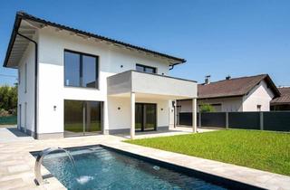 Einfamilienhaus kaufen in 9065 Ebenthal, Exklusives Traumhaus mit Pool – Neuwertig und bezugsfertig in Ebenthal!