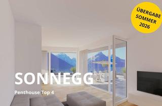 Penthouse kaufen in Sonnegg, 6166 Medraz, Penthouse mit Panorama-Blick ins Stubaital und herrlicher Dachterrasse