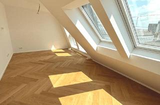 Maisonette kaufen in St.Anna Kinderspital, 1090 Wien, Stilvoller Wohnkomfort über den Dächern Wiens – exklusives Dachgeschossprojekt im Herzen des 9. Bezirks