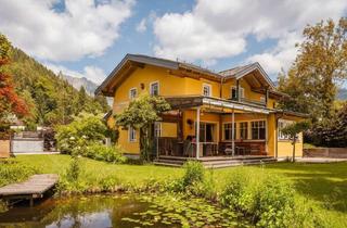 Einfamilienhaus kaufen in 5453 Weng, Zuhause in den Bergen! Familienidyll mit Naturschwimmteich und Bergblick in Werfenweng