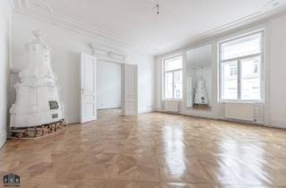 Wohnung kaufen in Votivkirche, Schwarzspanierstrasse, 1090 Wien, Nähe Votivkirche! Erstbezug - absolute Rarität - Herrschaftliche Altbauwohnung mit 2x Loggien