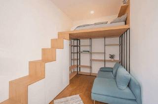 Loft mieten in Heinzelmanngasse, 1200 Wien, Nahe 1. Bezirk: Möbliertes Design-Apartment mit einzigartigem Raumkonzept