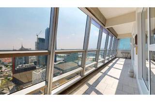 Penthouse mieten in Donau, 1220 Wien, Extravagantes Penthouse an der Donau mit fantastischem Wienblick