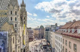 Penthouse mieten in Graben, 1010 Wien, Penthouse mit einmaligem Blick auf den Stephansdom - Historische Lage trifft exklusive Wohnqualität