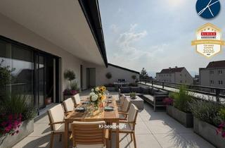 Wohnung kaufen in Kraxenweg 10, 3500 Krems an der Donau, Großzügiger Dachgeschoßtraum mit 58m² Terrasse (Top 10) - Neubauprojekt am Kremser Steindl