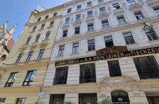 Wohnung mieten in Judenplatz, 1010 Wien, Klassischer Altbau, 6 Zimmer, Nähe Judenplatz - unbefristet zu mieten