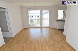 Wohnung mieten in 2320 Schwechat, "DER MARKHOF" - ist einfach lässig! Neuwertige Drei-Zimmer-Wohnung mit separater Dachterrasse on Top.