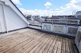 Maisonette mieten in Zelinkagasse, 1010 Wien, ZELINKAGASSE, DACHGESCHOSS, klimatisierte 157 m2 Maisonette mit 18 m2 Terrasse, 4 Zimmer, Küche, Wintergarten, 2 Bäder, Börse-Nähe