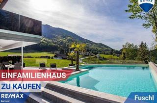 Einfamilienhaus kaufen in 5330 Fuschl am See, STARTPREIS! Luxuriöse Doppelhaushälfte mit Pool und Seeblick in Fuschl
