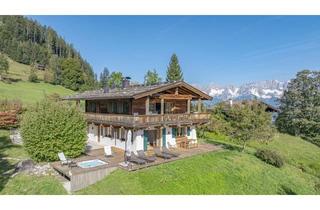 Haus kaufen in Bockberg, 6370 Kitzbühel, Einmalige Lage: Luxus-Chalet auf 1.010 Meter / Ski-in und Ski-out / Wellness / 37.152 m2 Grund / Blick auf Kitzbühel