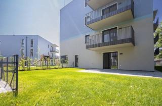 Wohnung kaufen in Elisabeth Bollenberger - Gasse, 2700 Wiener Neustadt, ERSTBEZUG "ein viertel grün" - traumhafte 4- Zimmer Gartenwohnung in Wr. Neustadt und 2 Tiefgaragenstellplätzen - provisionsfrei