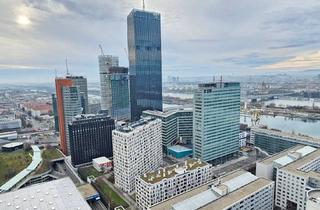 Wohnung kaufen in Leonard-Bernstein-Straße 8, 1220 Wien, 2-Zimmerwohnung im Mischek Tower mit traumhaftem Blick auf die Donau zu verkaufen € 499.000