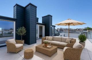 Penthouse kaufen in 1040 Wien, Modernes Traum-Penthouse mit Terrasse & Stadtblick – Erstbezug im 4. Bezirk