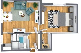Wohnung mieten in Bizäntweg 14a, 9800 Spittal an der Drau, NEU RENOVIERT! 2-Zimmerwohnung im Zentrum von Spittal - TOP 5