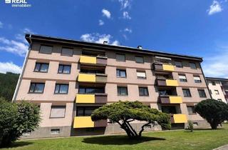 Wohnung kaufen in 8770 Sankt Michael in Obersteiermark, Gepflegte 3-Zimmer-Eigentumswohnung mit verglaster Loggia und Garage