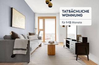 Wohnung mieten in Karl-Popper-Straße, 1100 Wien, Traumblick über Wien, Belview Tower mit Gym, Wellness & Lounge, 2 Zimmer + Balkon, 16. Stock, U-Bahn(VIE199)