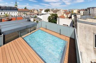 Penthouse kaufen in Karmelitermarkt, 1020 Wien, Karmelitermarkt - Penthouse mit Pool und Parkblick