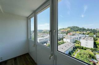 Wohnung mieten in Ziegeleistraße, 4701 Bad Schallerbach, Wohnen mit Aussicht: Helle 2-Zimmer-Wohnung im 7. Stock mit Fernblick
