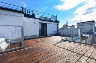Wohnung mieten in Raffaelgasse, 1200 Wien, 3 Zimmerwohnung Dachgeschoßwohnung mit großzügiger 38 m² Terrasse