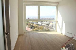 Wohnung mieten in Am Laaer Berg, 1100 Wien, Wohnen über den Dächern Wiens - 16. Stock - 2 Zimmer inkl. Sauna und Fitnesscenter!