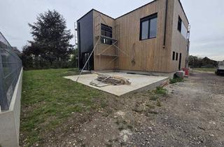 Einfamilienhaus kaufen in 2322 Zwölfaxing, Lichtdurchflutetes und modernes Einfamilienhaus + Schlüsselfertig + Neubau + NÄHE WIEN + Raumhöhe 3,00m + 4 Zimmer + Wohnessküche ca. 60m² + WFL 155m² + Carport ca. 44m²