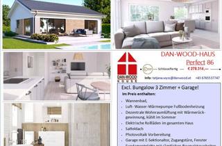 Haus kaufen in 7551 Stegersbach, TOP MODERNE BUNGALOW IDEAL FÜR SINGLES PAARE FAMILIEN ODER ALS FERIENHÄUSER BEZUGSFERTIG MIT GARAGE! (Provisionsfrei)