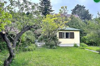 Haus kaufen in 1130 Wien, Grünes Refugium in Hietzing - 627 m² Gartengrund mit charmantem Wochenendhaus
