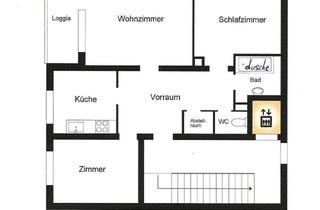 Wohnung mieten in 4701 Bad Schallerbach, Freundliche 3- Zimmer Wohnung in zentraler Lage