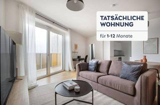 Wohnung mieten in Leopold-Böhm-Straße, 1030 Wien, Traumblick über Wien, 28. Stock HelioTower mit Gym, Interspar & Lounges, 2 Zimmer + Balkon, U-Bahn (VIE282)