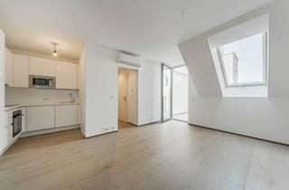 Wohnung mieten in Graf Starhemberg-Gasse, 1040 Wien, Moderne 2 Zimmer-Dachgeschosswohnung mit Balkon in zentraler Lage-ZWEITBEZUG