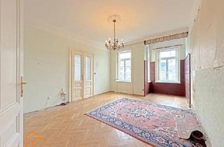 Wohnung kaufen in Hernalser Hauptstraße, 1170 Wien, ECK-ALTBAUWOHNUNG sanierungsbedürftig