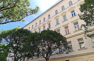 Wohnung mieten in Hillerstraße, 1020 Wien, HILLERSTRASSE, U2-Nähe, 49 m² Altbau, 2 Zimmer, Komplettküche, Duschbad, Parketten, Messe-Prater-Nähe
