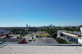 Büro zu mieten in 1210 Wien, ERSTBEZUG - 854m² Büro / Labor mit 121m² Meeting- bzw. Veranstaltungsraum & 131m² Terrassen mit Wienblick | Ausbau nach Mieterwunsch | Parkplätze direkt am Gelände