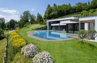 Villen zu kaufen in 9072 Ludmannsdorf, Luxus-Wohnhaus mit Schwimmteich in traumhafter Ruhe-/ & Aussichtslage im Rosental