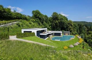 Villen zu kaufen in 9072 Ludmannsdorf, Luxus-Wohnhaus mit Schwimmteich in traumhafter Ruhe-/ & Aussichtslage im Rosental