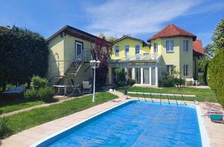 Einfamilienhaus kaufen in 3033 Klausen-Leopoldsdorf, Geräumiges Wohnhaus mit Wintergarten und Pool in Aussichtslage
