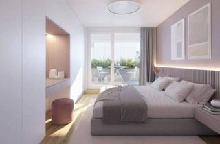 Wohnung kaufen in Edmund Hawranek Platz, 1210 Wien, EDMUND - Wohnen in Strebersdorf_1,5 Zi Wohnung mit durchdachter Grundriss und großem Balkon_Top 17