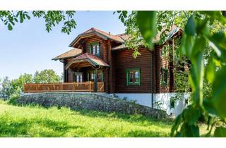 Haus kaufen in 2640 Gloggnitz, LUXURIÖSES BLOCKHAUS! Ihr stilvoller Rückzugsort inmitten der Natur!