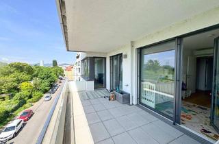 Wohnung mieten in 1210 Wien, Wohnen am Wasser! 3 Zimmer Wohnung mit 14 m2 großem Balkon mit Blick auf die alte Donau!