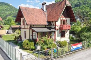 Villen zu kaufen in 4645 Grünau im Almtal, ROMANTISCHES Haus mit schönem Grundstück in RUHIGER Zentrumslage DIREKT am Bach mit Bachzugang !